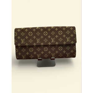 Louis Vuitton Brown Monogram Canvas Min Lin Long Wallet